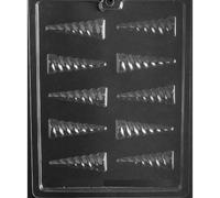 Grandmama's Goodies A152 Unicorn Horn Chocolate Candy Soap Mold with E