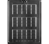Grandmamas Goodies AO154 Break Apart Chocolate Candy Bar Mold with Exclusive Molding Instructions