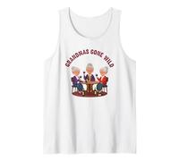 Grandmas Gone Wild - Vino de Abuela Divertido Camiseta sin Mangas