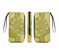 Grandma's Little Sweethearts - Cartera larga de cuero personalizada con nombre - Cartera con nombre personalizado para cumpleaños de mujer,regalo de amor para abuela,madre,mamá (Billetera-a09)