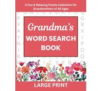 Grandma's Word Search Book: Large Print with Easy to Read Puzzles for Seniors & Adults | Birthday & Mother's Day Gift