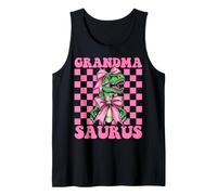 Grandmasaurus Trex Abuela Tyrannosaurus Rex Dinosaurio Nana Camiseta sin Mangas