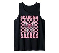 Grandmasaurus Trex Abuela Tyrannosaurus Rex Dinosaurio Nana Camiseta sin Mangas