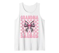 Grandmasaurus Trex Abuela Tyrannosaurus Rex Dinosaurio Nana Camiseta sin Mangas