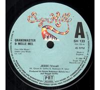 GRANDMASTER AND MELLE MEL - JESSE 7 INCH (7" VINYL 45) UK SUGAR HILL 1984