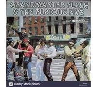 GRANDMASTER FLASH - GRANDMASTER FLASH & FURIOUS FIVE - GRANDMASTER FLASH & FURIOUS FIVE LP GERMAN ISSUE (11163)