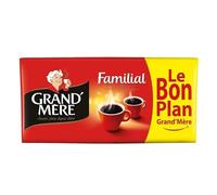 GRAND'MERE Grand Mère Café molido, Familial Bon Plan - 1 kg - 3 unidades - Se vende por set
