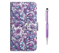 Grandoin Funda para Samsung Galaxy M33 5G, Premium Piel Carcasa Samsung M33 5G, Fundas con Tapa para Samsung M33 5G Funda Libro Suave Case Tapa Cuero Magnetico [Ranuras para Tarjetas] (Púrpura)