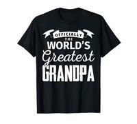 Grandpa Gift Official The World's Greatest Grandpa T-Shirt Camiseta