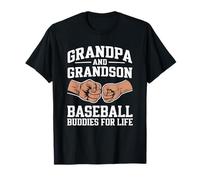 Grandpa Grandson Baseball Player Father's Day Matching Camiseta