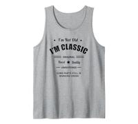 Grandpa I'M NOT OLD CLASSIC Unrestore Family Reunion 60a Camiseta sin Mangas