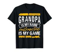Grandpa is my name railmodelling my game Diseño Camiseta