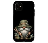 Grandpa Life Is Better At The Lake Funny Fishing Dad GNOME Carcasa para iPhone 11