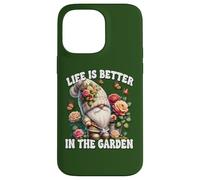 Grandpa Life Is Better In The Garden Gnome For Gardening Mom Carcasa para iPhone 14 Pro Max