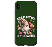 Grandpa Life Is Better In The Garden Gnome For Gardening Mom Carcasa para iPhone XS Max