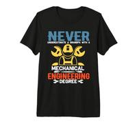 Grandpa Mechanical Engineering Degree Funny Engineer Camiseta Premium