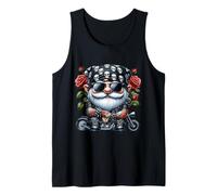 Grandpa Motorcycle Riding GNOME Graphic For Biker Grandma Camiseta sin Mangas