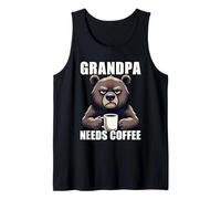 Grandpa Needs Coffee Camiseta sin Mangas