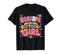 Grandpa of The Birthday Girl Donut Party Theme Camiseta