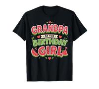 Grandpa of The Birthday Girl Watermelon Family Party Camiseta
