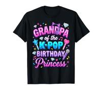 Grandpa of The K-Pop Birthday Princess Korean Music Lover Camiseta