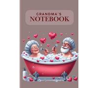 Grandparents Love Notebooks for Grandma and Grandpa: Cute 6x9 Journal with 120 Ruled Pages | Sweet Gift Idea, Date Space, Red, Pink & Blue Covers