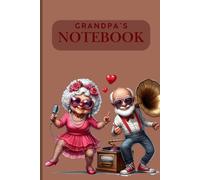 Grandparents Love Notebooks for Grandpas and Grandmas: Cute 6x9 Journal with 120 Ruled Pages | Sweet Gift Idea, Date Space, Red, Pink & Blue Covers