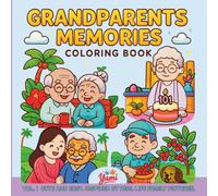 Grandparents Memories V.1: Easy Coloring book . Inspired by real family photos. (Grandparents Memories Coloring Books)