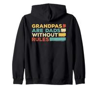 Grandpas are Dad Without Rules, divertido regalo para abuelo Sudadera con Capucha