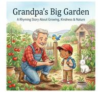 Grandpa's Big Garden: A Rhyming Story About Growing, Kindness & Nature | A Heartwarming Picture Book About Gardening, Family Love, Patience, Nature, ... Adventures: Rhyming Picture Books for Kids)