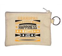 Grandpas Bring a Little Wisdom Happiness Warmth and Love - Llavero con eslogan de amor, color beige, beige, Talla única