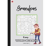 Grandpas Easy Word Search Book: 40 Easy Word Searches With Pictures