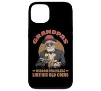 Grandpas Wisdom Priceless Like His Old Coins Carcasa para iPhone 13