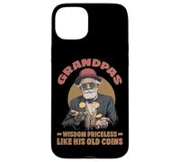 Grandpas Wisdom Priceless Like His Old Coins Carcasa para iPhone 15 Plus