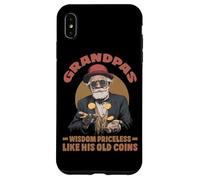 Grandpas Wisdom Priceless Like His Old Coins Carcasa para iPhone XS MAX