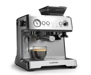 GrandPresso 1350W 20bar Cafetera Espresso Plata