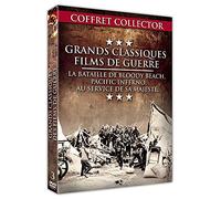 Grands classiques films de guerre : La bataille de Bloody Beach + Pacific Inferno + Au service de Sa Majesté [Francia] [DVD]