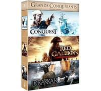 Grands conquérants : Conquest + Red Gallion - La légende du Corsaire Rouge + Drakkar [Francia] [DVD]