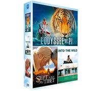 Grands espaces : L'odyssée de Pi + Sept ans au Tibet + Into the Wild [Francia] [DVD]