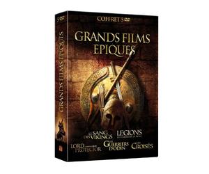 Grands films épiques : Le sang des Vikings + Legions : Les guerriers de Rome + Lord Protector + Les guerriers d'Odin + Les Croisés [Francia] [DVD]