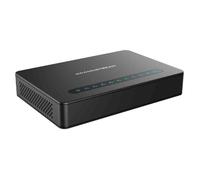 Grandstream Adaptador ATA Grandstream HT818 Poderoso Gateway FXS de 8 puertos con Router NAT Gigabit