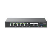 Grandstream GCC6010 IPPBX integrado (10 usuarios, 4 llamadas simultáneas) + firewall de grado empresarial + router VPN + 2 x 2.5 Gb, 5 x GigE Network Switch