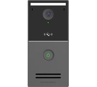 Grandstream GDS3727 IP Video Door Station | Control de acceso al aire libre, video portero y grabación de seguridad | Llave de timbre | Carcasa de plástico | Wi-Fi 6
