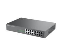 Grandstream Conmutador no gestionado GWN7702P – 16 puertos (8x PoE)