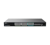 Grandstream GWN7822P Enterprise Layer 3 - Conmutador de red PoE multiGigabit gestionado, 8 x 2.5 GigE PoE++, 4 x 10G SFP+, 16 x GigE PoE
