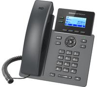 Grandstream networks grp2602 teléfono ip negro 2 líneas lcd