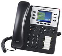 Grandstream networks gxp-2130 teléfono ip negro 3 líneas tft