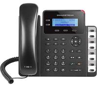 Grandstream Networks GXP1628 - Teléfono (Teléfono DECT, Altavoz, 500 entradas, Negro)