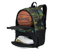 GRANDUP Mochila de baloncesto con compartimento para pelotas y zapatos para voleibol, fútbol, natación, gimnasio, viajes y escuela, bolsas de equipo de entrenamiento deportivo de gran capacidad