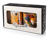 Granell Cafes · 1940 - Caja Regalo Café Molido Arabica 100% - Café Intenso con un Sabor Amaderado, Perfecto para Empezar el Día | Pack Regalo Compuesto por Café Tostado Natural + Taza de Café